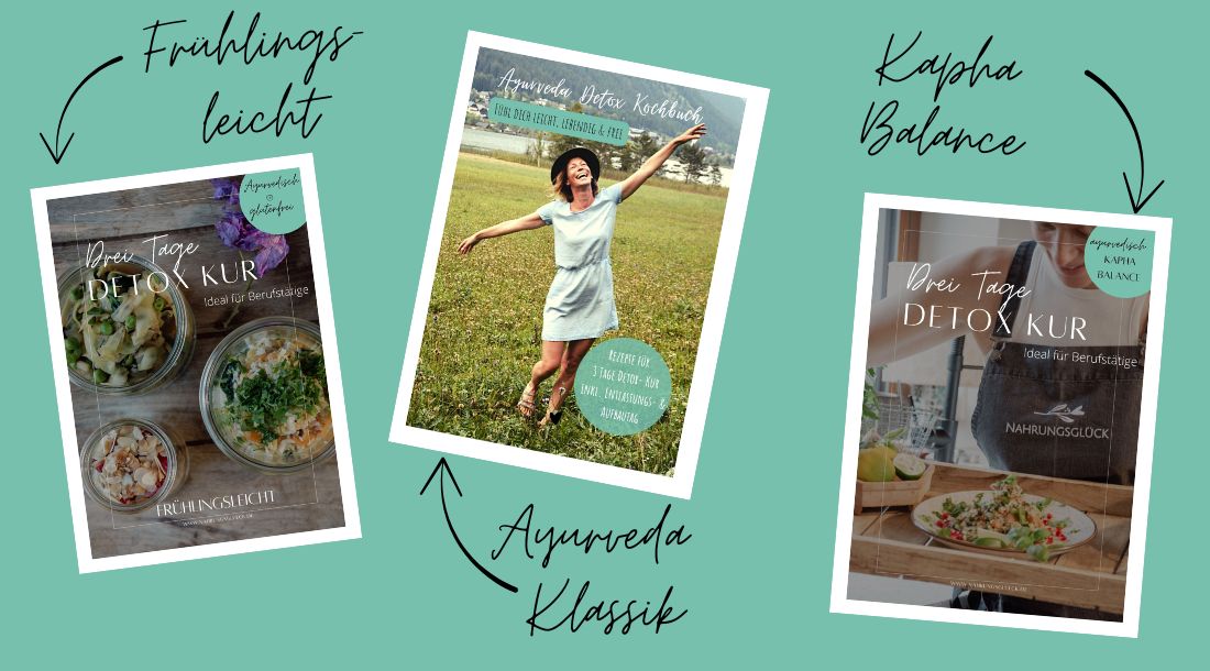 Drei Ayurveda  Frühjahrskuren im Bundle